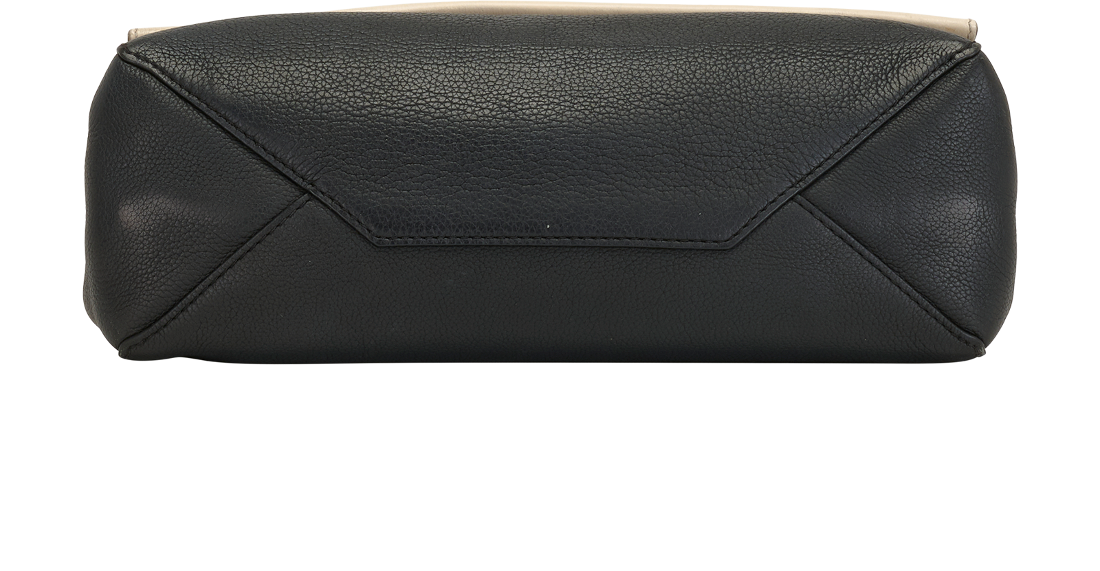 Lock Me Flower Bag, &pound;850, Handbags, Black/Cream, Leather, Top view